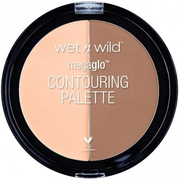 Wet N Wild MegaGlo 2 Colour Contouring Palette Dulce De Leche Hot on Sale