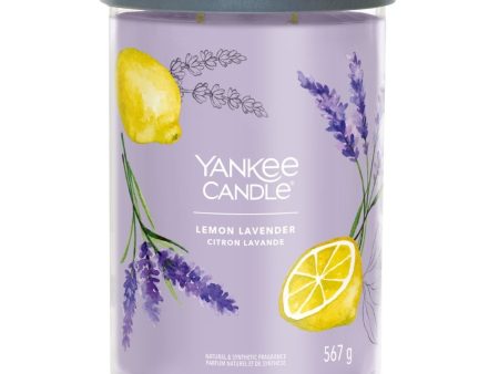 Yankee Candle Lemon Lavender Large Signature Tumbler Jar Candle Cheap