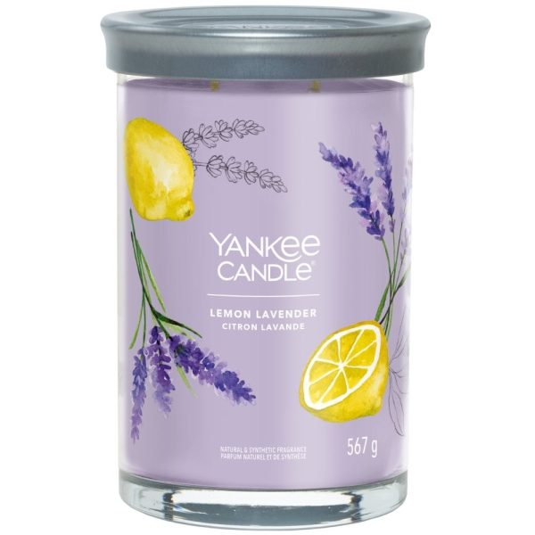 Yankee Candle Lemon Lavender Large Signature Tumbler Jar Candle Cheap