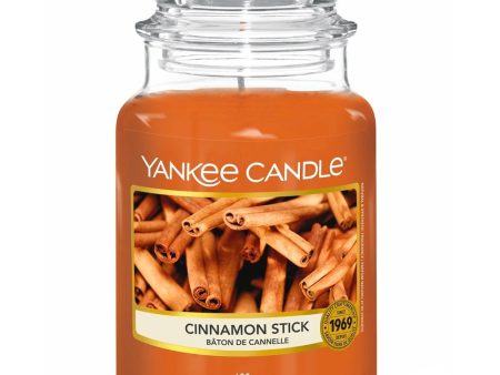 Yankee Candle Cinnamon Stick Large Jar Candle Online now