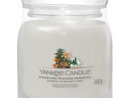 Yankee Candle Woodland Weekend Memories Medium Signature Jar Candle For Discount