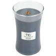 WoodWick Evening Onyx Large Hourglass Jar Candle Hot on Sale