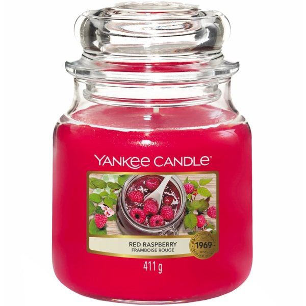 Yankee Candle Red Raspberry Medium Jar Candle Online