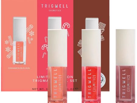 Trigwell Cosmetics Limited Edition Trigmas Lip Oil Set 3 x 5ml For Cheap