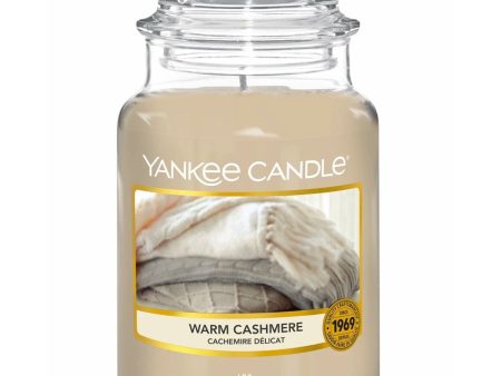 Yankee Candle Warm Cashmere Large Jar Candle Sale