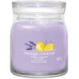 Yankee Candle Lemon Lavender Medium Signature Jar Candle Hot on Sale