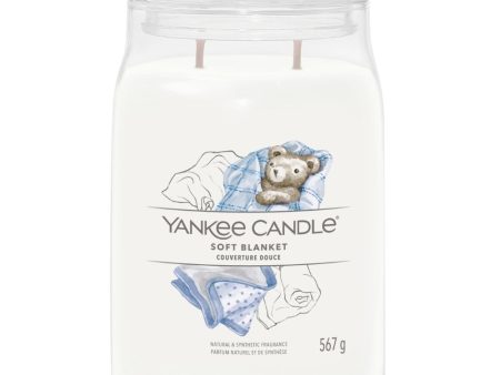 Yankee Candle Soft Blanket Large Signature Jar Candle on Sale