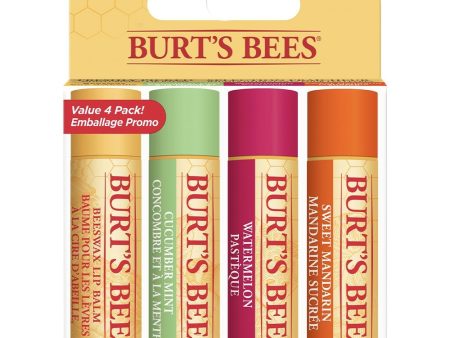 Burt s Bees Lip Balm Freshly Picked 4 Pack Online Hot Sale