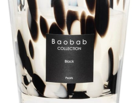 Baobab Collection Max One Pearls Black Candle For Discount