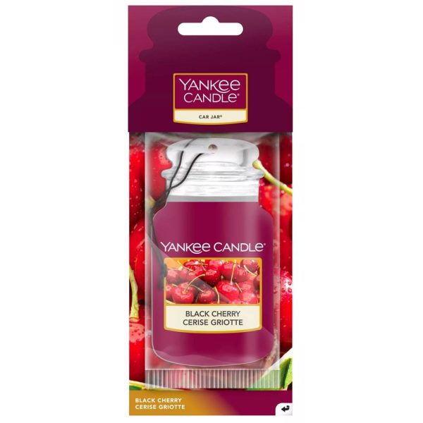 Yankee Candle Black Cherry Car Jar Air Freshener Sale