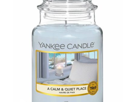 Yankee Candle A Calm & Quiet Place Large Jar Candle Fashion