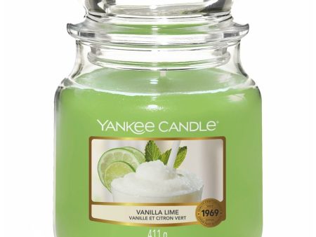 Yankee Candle Vanilla Lime Medium Jar Candle Online