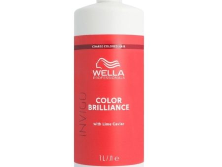 Wella Professionals Invigo Colour Brilliance Vibrant Colour Conditioner Coarse Hair 1000ml Online Hot Sale