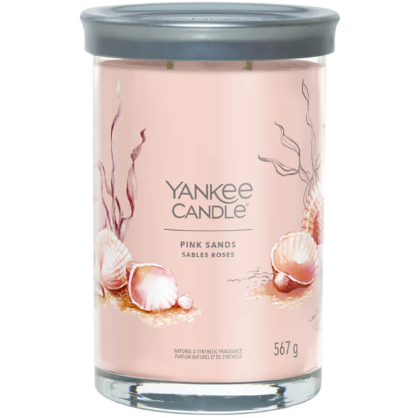 Yankee Candle Pink Sands Large Signature Tumbler Jar Candle Online Sale