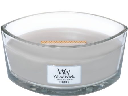 WoodWick Fireside Ellipse Jar Candle Online Sale