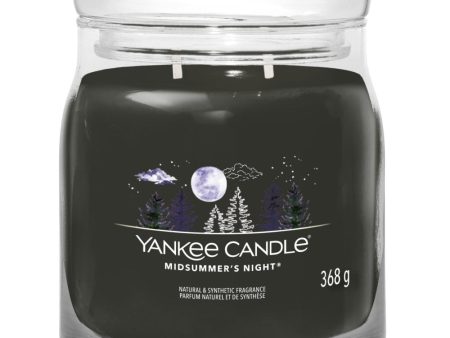 Yankee Candle Midsummers Night Medium Signature Jar Candle Cheap