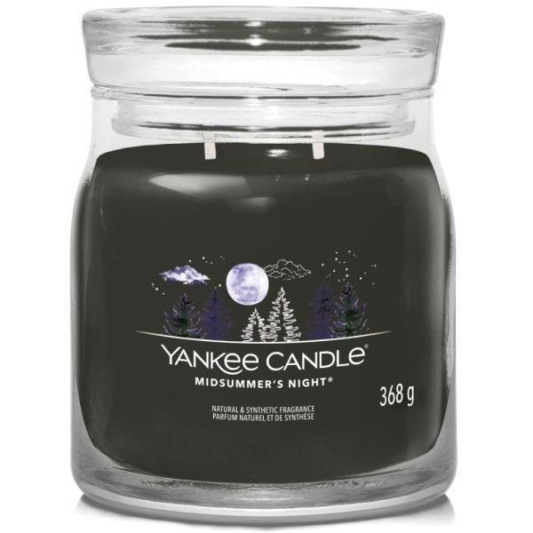 Yankee Candle Midsummers Night Medium Signature Jar Candle Cheap