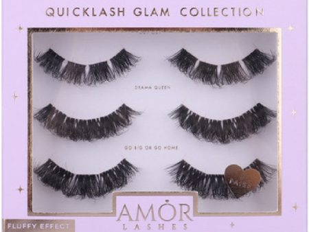 Amor Lashes QuickLash Pre-Mapped Individual Lash Clusters Multipack The Glam Collection on Sale