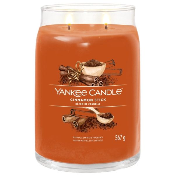 Yankee Candle Cinnamon Stick Large Signature Jar Candle Online Hot Sale