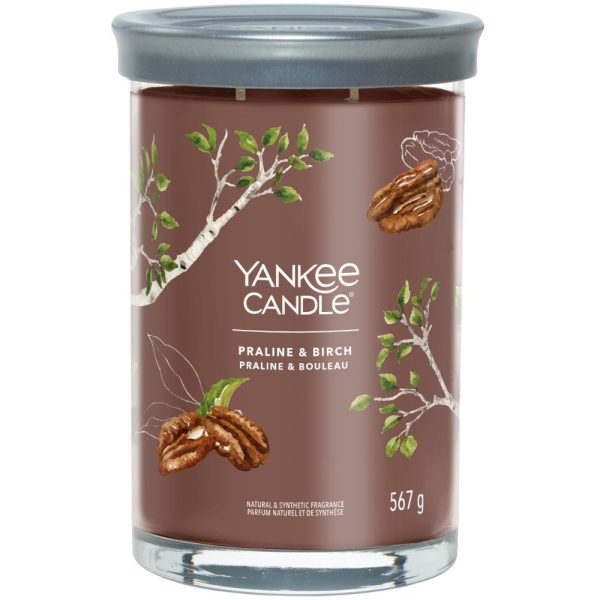 Yankee Candle Praline & Birch Large Signature Tumbler Jar Candle Hot on Sale