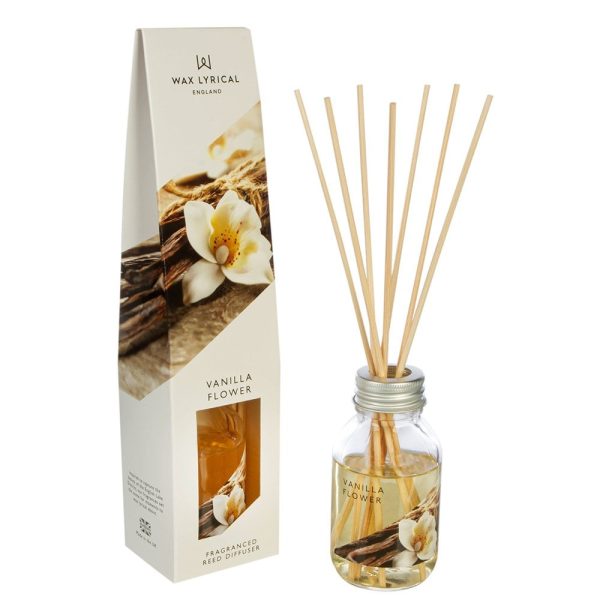 Wax Lyrical Vanilla Flower Scented Reed Diffuser 100ml For Discount