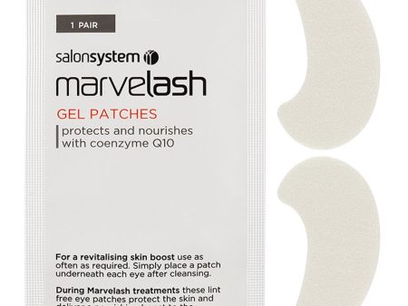 Salon System Marvelash Anti-Wrinkle Gel Patches x10 Online now