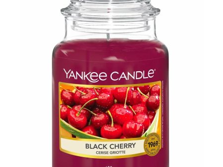 Yankee Candle Black Cherry Large Jar Candle Online Sale