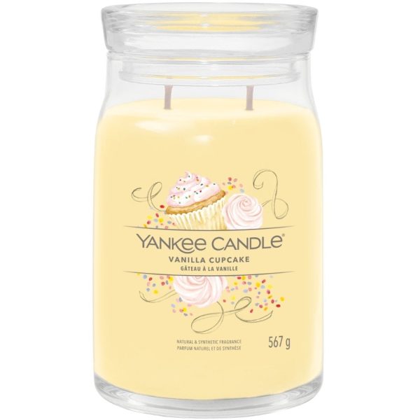 Yankee Candle Vanilla Cupcake Large Signature Jar Candle Online now