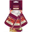 Yankee Candle Black Cherry Car Jar Air Freshener Pack of 3 Cheap