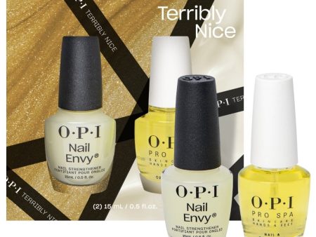 OPI Nail Envy Original Nail Strengthener & Pro Spa Nail & Cuticle Oil Duo Pack 2 x 15ml Sale