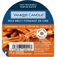 Yankee Candle Cinnamon Stick Wax Melt Online Sale