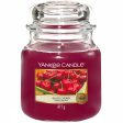 Yankee Candle Black Cherry Medium Jar Candle Online