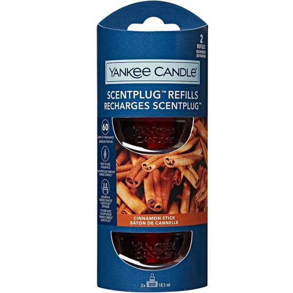 Yankee Candle Scent Plug Refills Cinnamon Stick 2 x 18.5ml For Discount