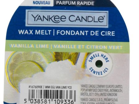 Yankee Candle Vanilla Lime Wax Melt Supply