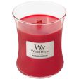 WoodWick Crimson Berries Medium Hourglass Jar Candle Online now