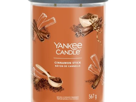 Yankee Candle Cinnamon Stick Large Signature Tumbler Jar Candle Cheap