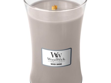 WoodWick Wood Smoke Large Hourglass Jar Candle Supply