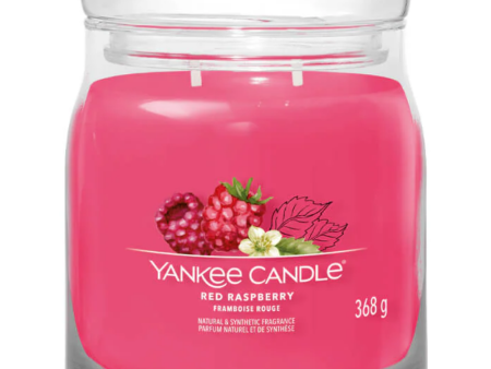 Yankee Candle Red Raspberry Medium Signature Jar Candle Sale