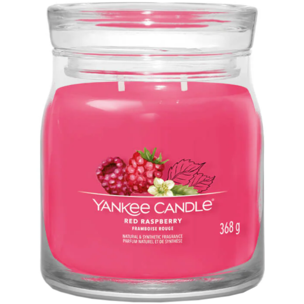 Yankee Candle Red Raspberry Medium Signature Jar Candle Sale