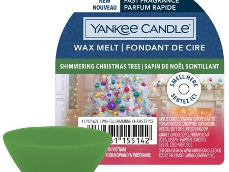 Yankee Candle Shimmering Christmas Tree Wax Melt on Sale