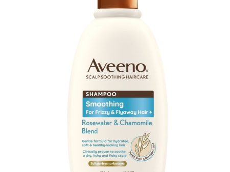 Aveeno Smoothing+ Rose Water & Chamomile Blend Shampoo 300ml Online Sale