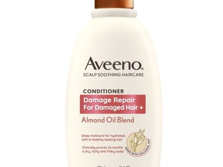 Aveeno Damage Repair+ Almond Oil Blend Conditioner 300ml Discount