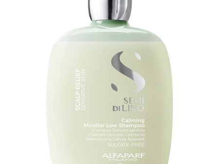 Alfaparf Milano Semi Di Lino Scalp Relief Calming Micellar Low Shampoo 250ml on Sale