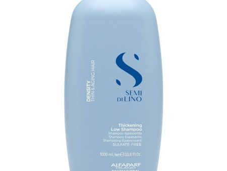 Alfaparf Milano Semi Di Lino Density Thickening Low Shampoo 1000ml on Sale