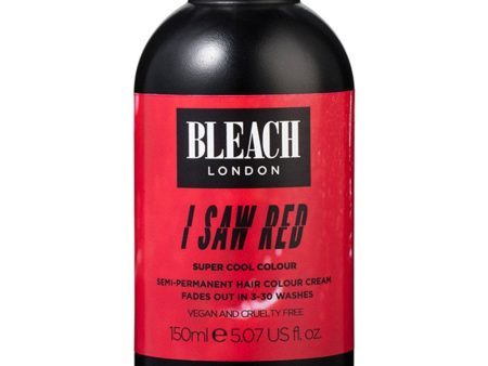 Bleach London Super Cool Colour I Saw Red 150ml Online now