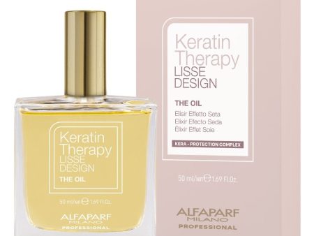 Alfaparf Milano Keratin Therapy Lisse Design Leave-In The Oil 50ml Hot on Sale