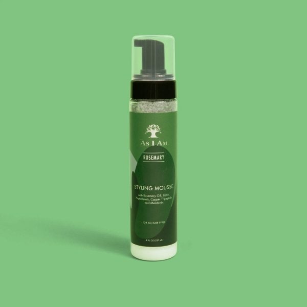 As I Am Rosemary Oil Styling Mousse 237ml For Discount