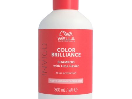 Wella Professionals Invigo Colour Brilliance Vibrant Colour Shampoo Fine Normal Hair 300ml Online