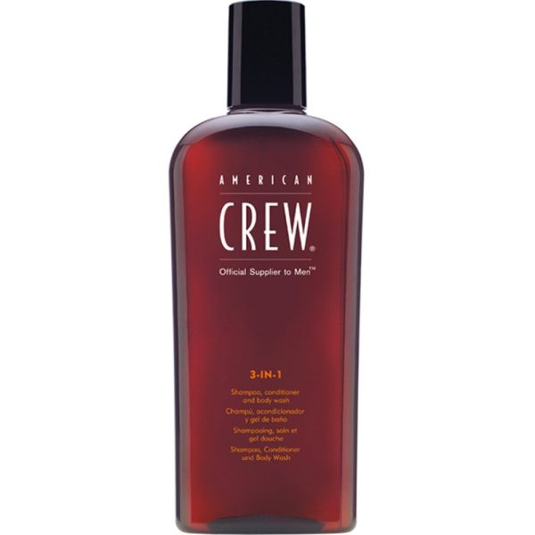 American Crew 3 in 1 Shampoo, Conditioner & Body Wash 450ml Fashion