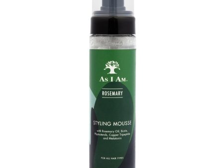 As I Am Rosemary Oil Styling Mousse 237ml For Discount